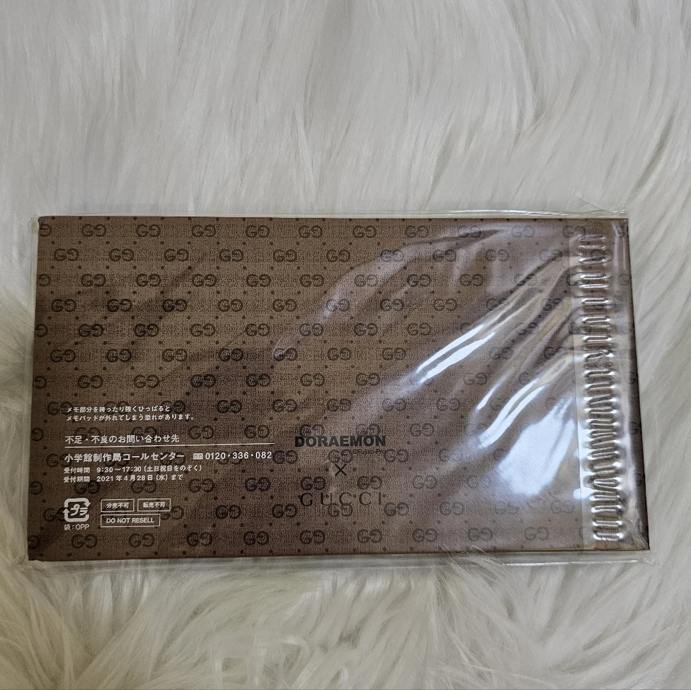 NEW Gucci x Doraemon Collab Japan Exclusive Hard Cover A5 Notebook and Notepad